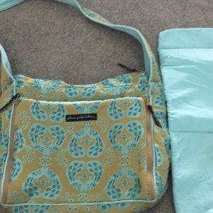 Petunia Pickle Bottom Peacock Diaper bag